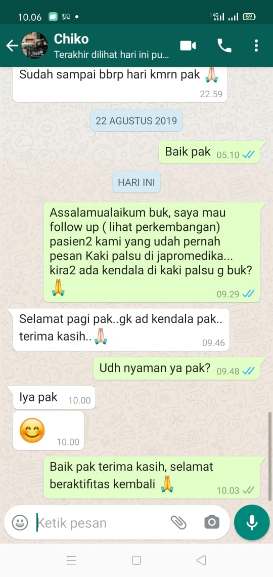 Kaki Palsu Japromedika